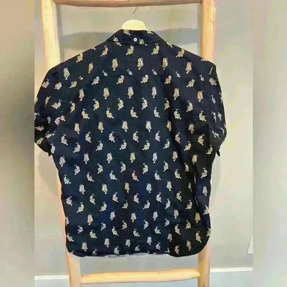 ✨Public Art size large button down black tiger - Picture 4 of 8